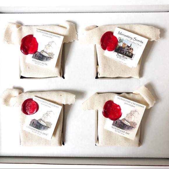NWT Monastery Creations Gift Box Soap Set - Picture 2 of 2